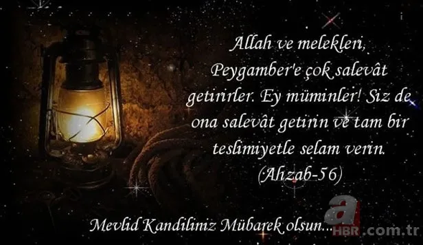 Resimli Mevlid Kandili mesajları ile sevdiklerinizi unutmayın! En özel yazılı, sözlü, resimli Mevlid Kandili mesajları 15