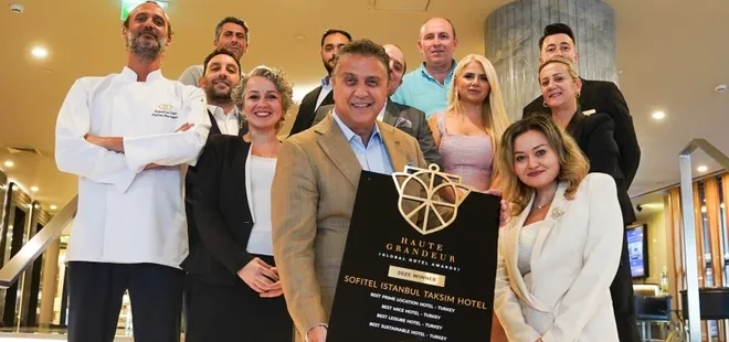 Taksim’deki otelden uluslararası başarı