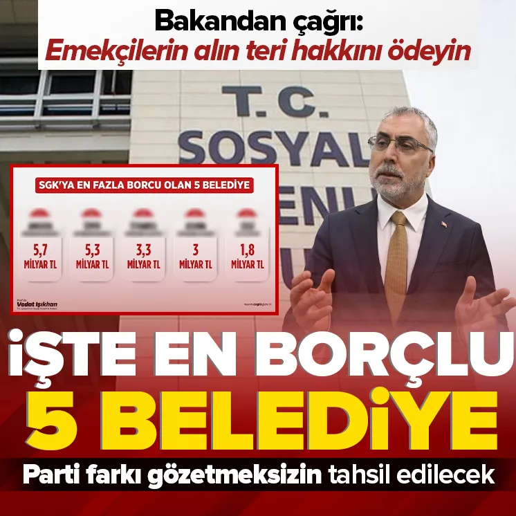 SGK düğmeye bastı! 96 milyar TLlik borç...