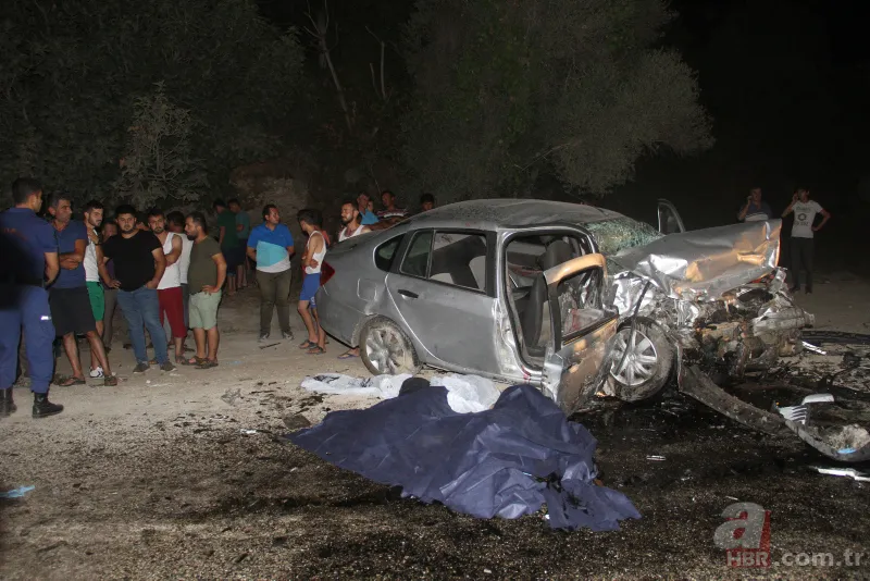 Muğla'da çok feci kaza! Ölü ve yaralılar var 1