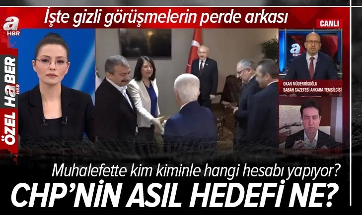 CHP'nin 2023 seçimleri planı ne? Muhalefette kim kiminle hangi hesabı yapıyor? A Haber canlı yayınında flaş değerlendirme