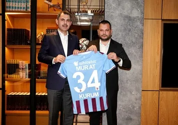 İBB Başkan adayı Murat Kurum Trabzonspor Başkanı Ertuğrul Doğan ile bir araya geldi: Her daim kulüplerimizin yanında olacağız