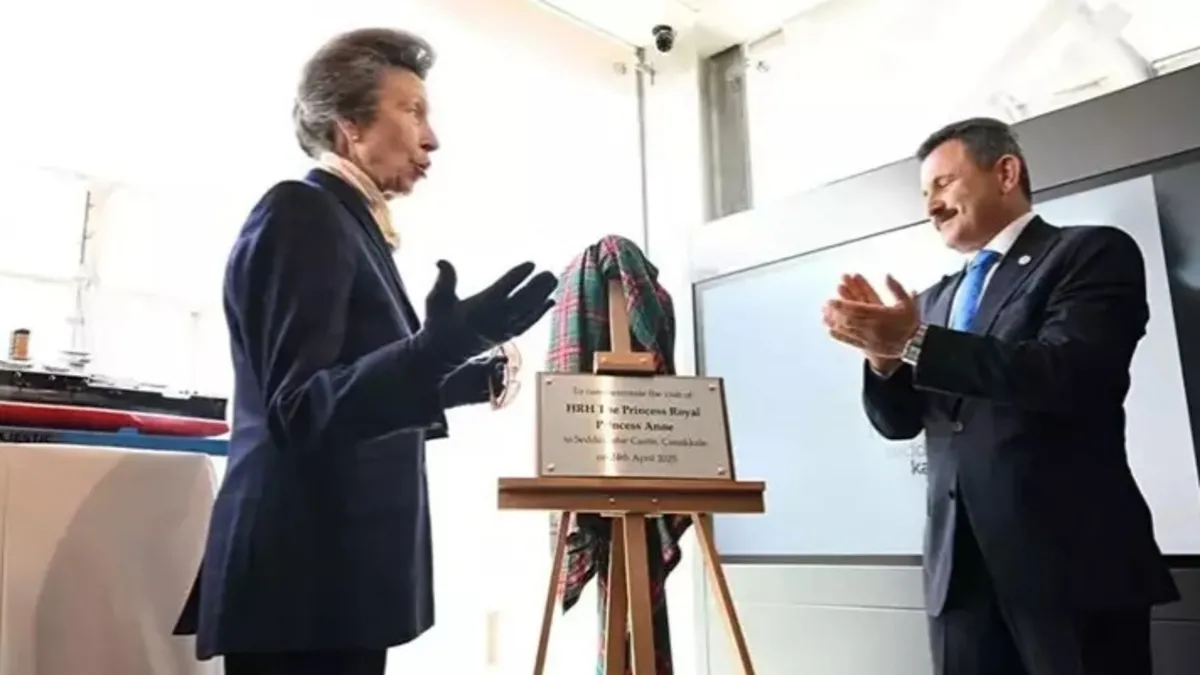 Birleşik Krallık Prensesi Anne'den Seddülbahir Kalesi'ne ziyaret