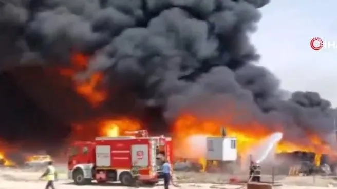 Gaziantep’te yangın paniği