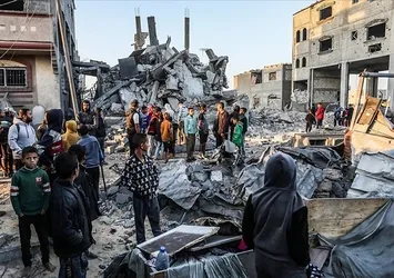 İsrail Gazze'nin güneyinde "Morag Koridoru"ndan Refah’a saldırıyor