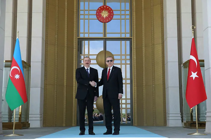 Cumhurbaşkanı Erdoğan, İlham Aliyev'i resmi törenle karşıladı - 2