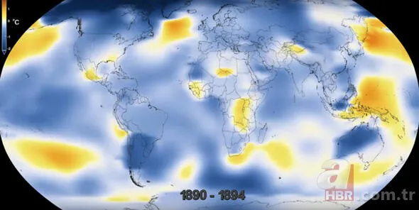 NASA'dan korkutan harita! Türkiye dahil tüm Avrupa... 13