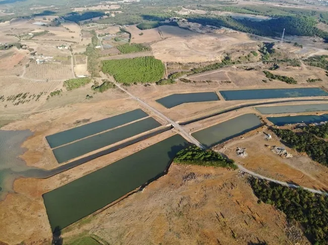 İstanbul’un barajları alarm veriyor! Sabah 'drone’undan korkutan su manzaraları - 7