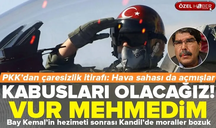 PKK’lı teröristleri Mehmetçik korkusu sardı!