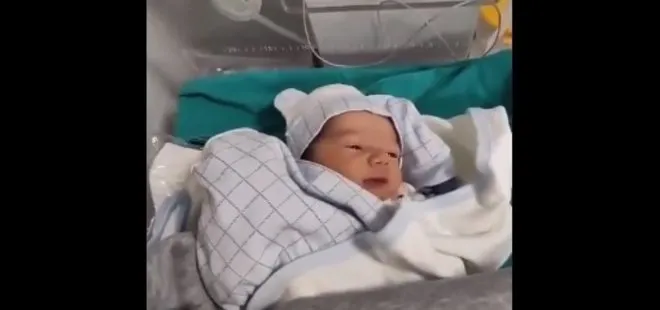 Yılın ilk bebeği Muhammed Talha! Hatay Defne Hastanesi’nde dünyaya ’merhaba’ dedi