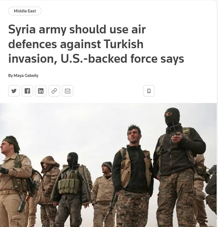 Mazlum Kobani kod adlı terörist Ferhad Abdi Şahin’in panik sözleri! Türkiye’ye karşı 2 cephede savaşamayız