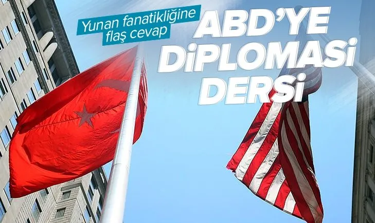 Türkiye Büyükelçiliği’nden ABD Büyükelçiliği’ne diplomasi dersi! Yunan dostlarına geçit verilmedi