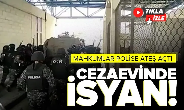 Mahkumlar polise ateş açtı | Ekvador’da cezaevlerindeki şiddet olayları arttı