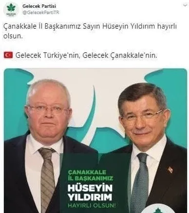 Kumar baskınında kolunu ve ayağını kıran Hüseyin Yıldırım'a Gelecek Parti'de önemli görev - 3
