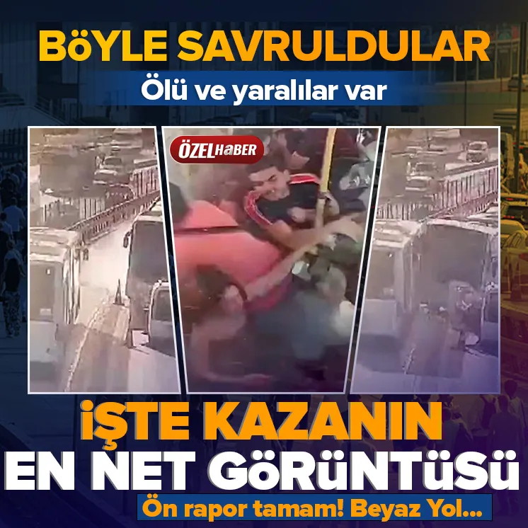 Küçükçekmece’de metrobüs kazası