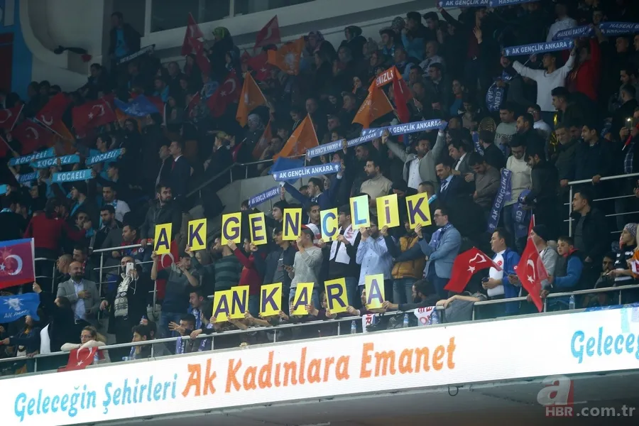 Başkan Erdoğan'a Ankara'da coşkulu karşılama 24