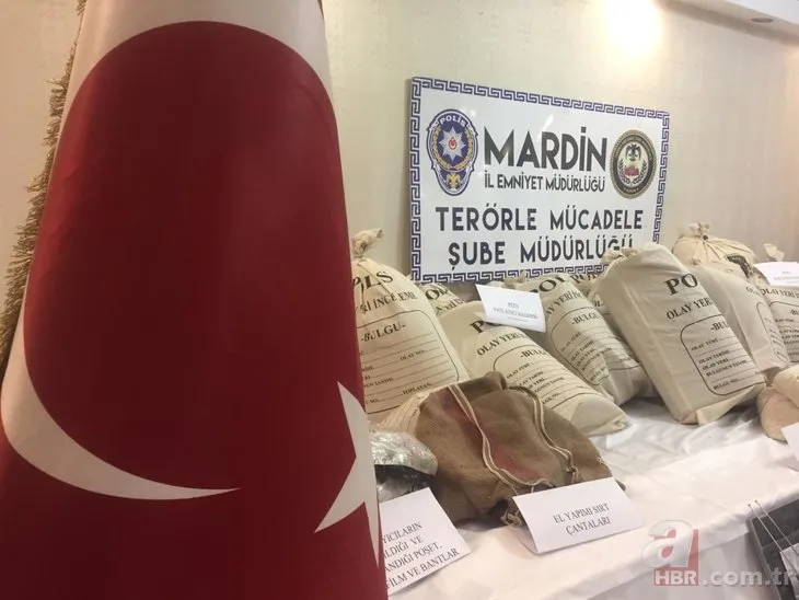 Mardin’de 250 kilo patlayıcı bulundu