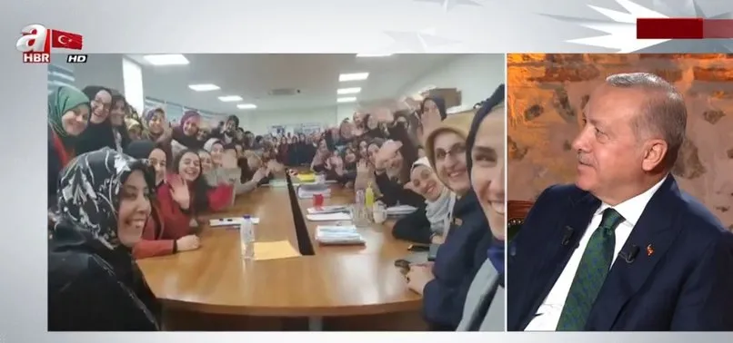 ERDOĞAN'DAN BU SEVGİYİ NEYE BAĞLIYORSUNUZ? SORUSUNA YANIT