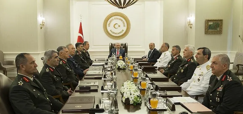 Yüksek Askeri Şura, Binali Yıldırım başkanlığında toplandı