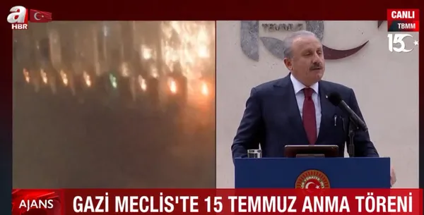 Son dakika: Gazi Meclis'te 15 Temmuz Anma Töreni! TBMM Başkanı Mustafa Şentop'tan önemli açıklamalar - 2