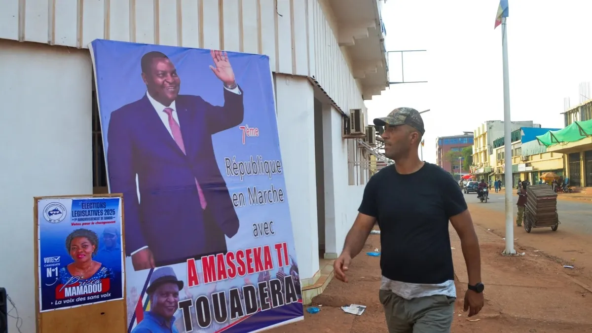 Orta Afrika Cumhuriyeti sandık başında