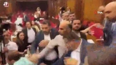 Ermenistan Parlamentosu’nda yumruklu kavga