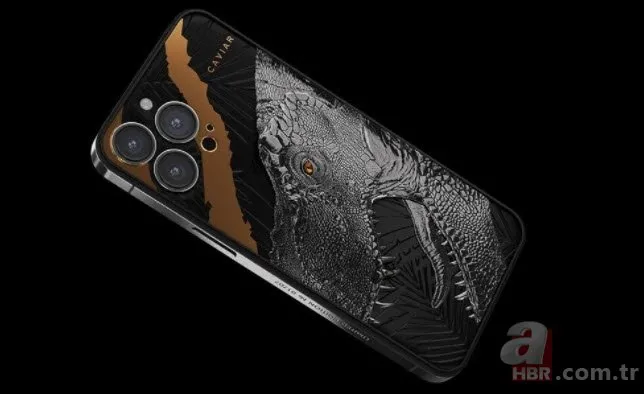 80 milyon yıllık T-rex dişinden iPhone 13 Pro Max yapıldı! Rus şirket fiyatını ve adedini açıkladı
