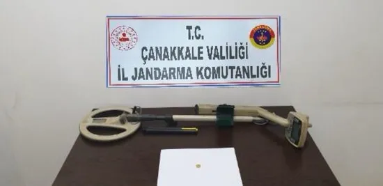 Gelibolu'da suç aletiyle birlikte yakalandı - 1