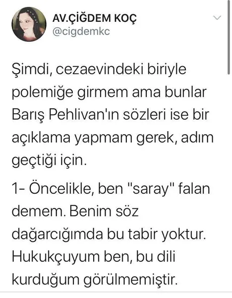 Avukat Çiğdem Koç’tan Oda TV’ye kapak gibi sözler!