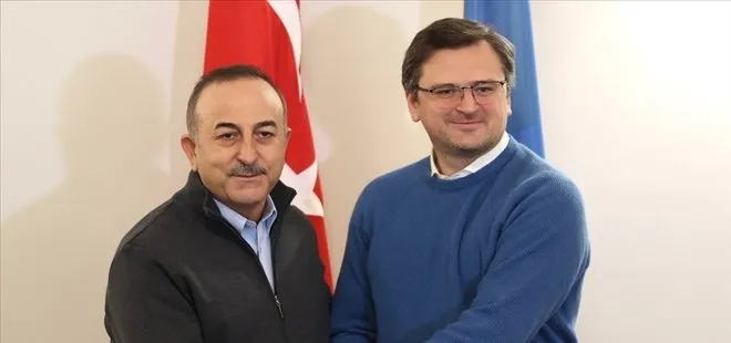 Bakan Mevlüt Çavuşoğlu, Ukraynalı mevkidaşı Dmytro Kuleba ile görüştü