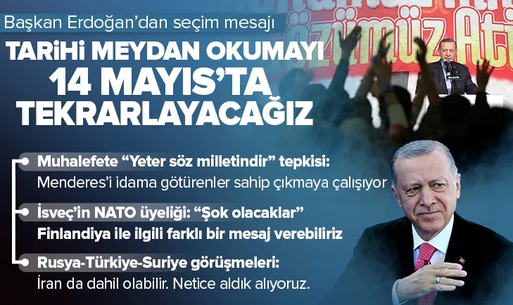 Başkan Erdoğan’dan İsveç’e net NATO mesajı