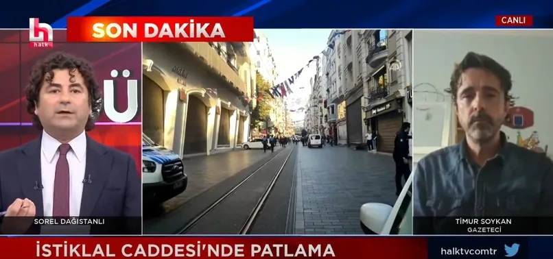 İstiklal'deki patlama sonrası Halk TV'de skandal sözler: Normal bir seçim olmaz mı?