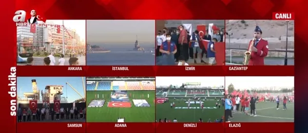 84 milyondan saat 19.19’da İstiklal Marşı