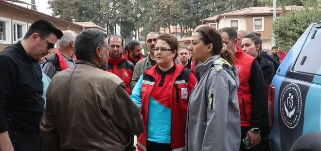 Aile ve Sosyal Hizmetler Bakanı Derya Yanık Hatay’da çadır kenti ziyaret etti