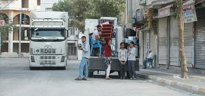 Mardin Nusaybin’de taşınmalar başladı