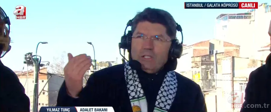 Galata'dan Gazze'ye uzanan dayanışma! Bakan Tunç'tan A Haber'de net mesaj: İsrail'e Batı cesaret verdi 2