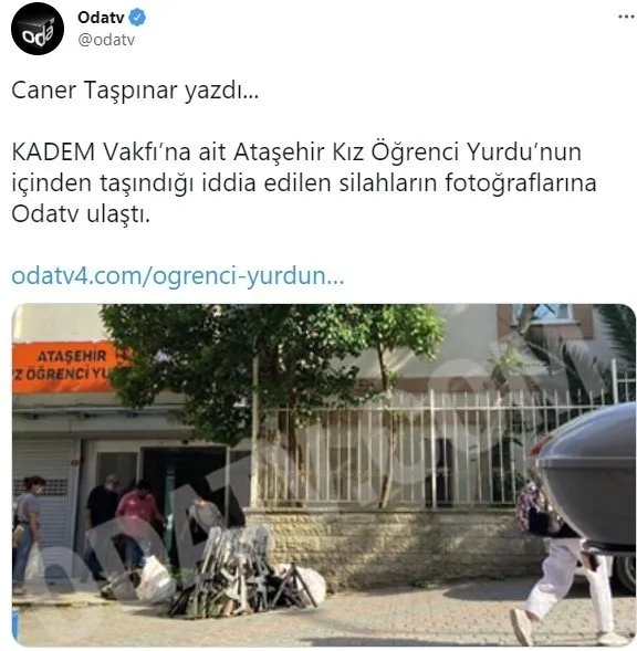 Son dakika: KADEM’den ODA TV hakkında suç duyurusu