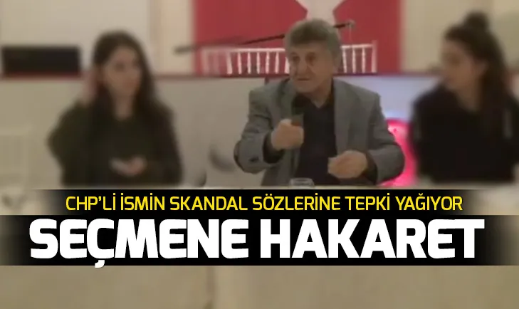 CHP Çorum İl Başkan Yardımcısı Sadık Eral’den skandal sözler