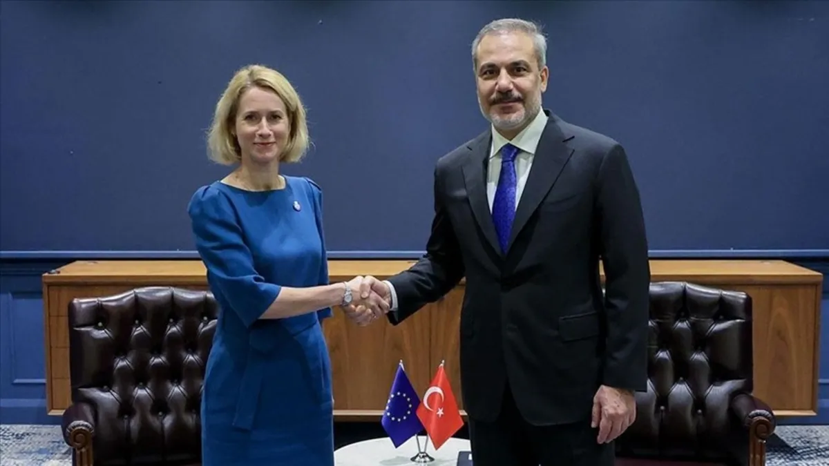 Bakan Fidan'dan diplomasi trafiği! Avrupa Komisyonu Başkan Yardımcısı Kallas ile görüştü