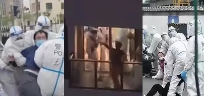 Son dakika: Şangay’da Kovid çatışması! İnanılmaz görüntüler: Evlerinin balkonlarına çıkıp çığlık atıyolar
