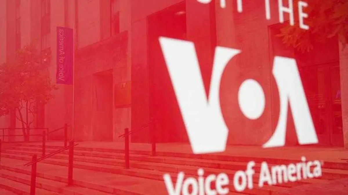 Trump yönetiminden VOA'ya bütçe darbesi