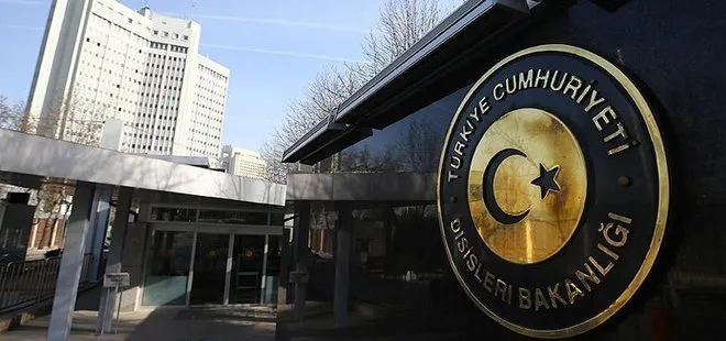 DIŞİŞLERİ'NDEN ABD AÇIKLAMASI