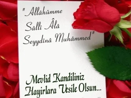 Mevlid Kandili mesaları | Mevlid Kandili sözleri ! 2018 Resimli Mevlid Kandili mesajları