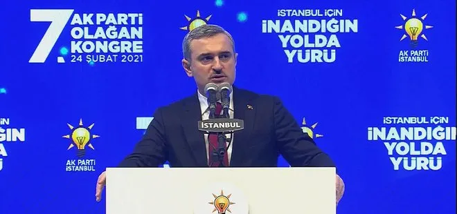 Bayram Şenocak AK Parti İstanbul 7. Olağan İl Kongresi’nde veda mesajı