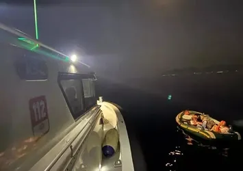 İzmir'de açıklarında eş zamanlı göçmen operasyonu!