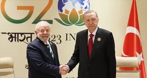 Başkan Erdoğan Brezilya Devlet Başkanı ile görüştü