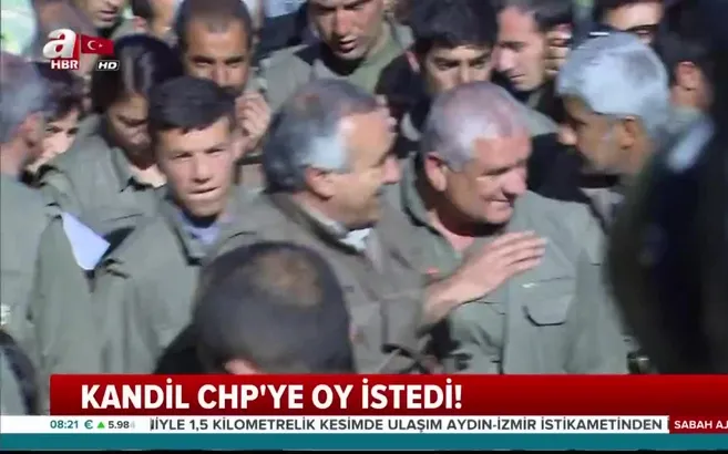 Kandil CHP'ye oy istedi