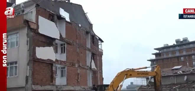 Üsküdar’da doğalgaz patlamasının yaşandığı bina yıkıldı! Uzman isimden yüzde 4 tehlikesi