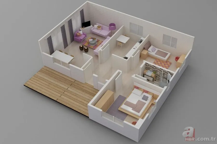 89.900 TL'ye devlet destekli ev sahibi olun! 1+1, 2+1, 3+1 müstakil konutlarda fiyat listesi şekillendi! 55, 59, 81, 120, 134 metrekare prefabrik evler... 6