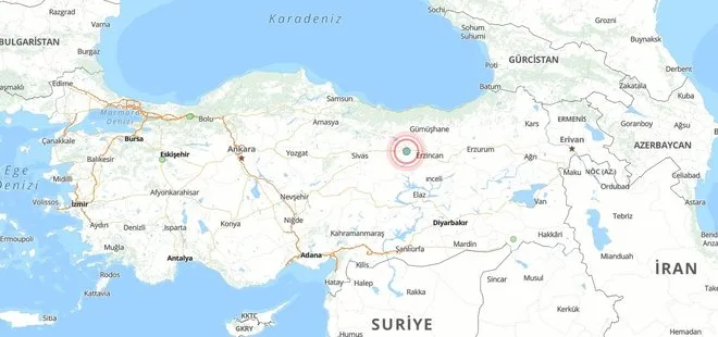 Erzincan’da deprem! AFAD son dakika duyurdu! 2022 son depremler...